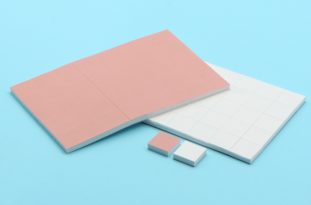 帶矽膠布導熱矽膠片